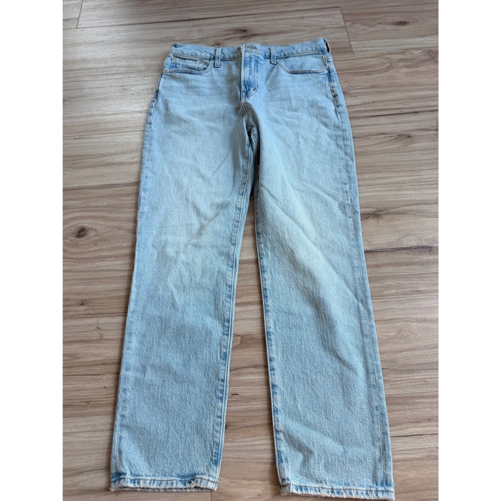 Madewell The Perfect Vintage Jean Light Wash High Rise Straight Leg Denim 29